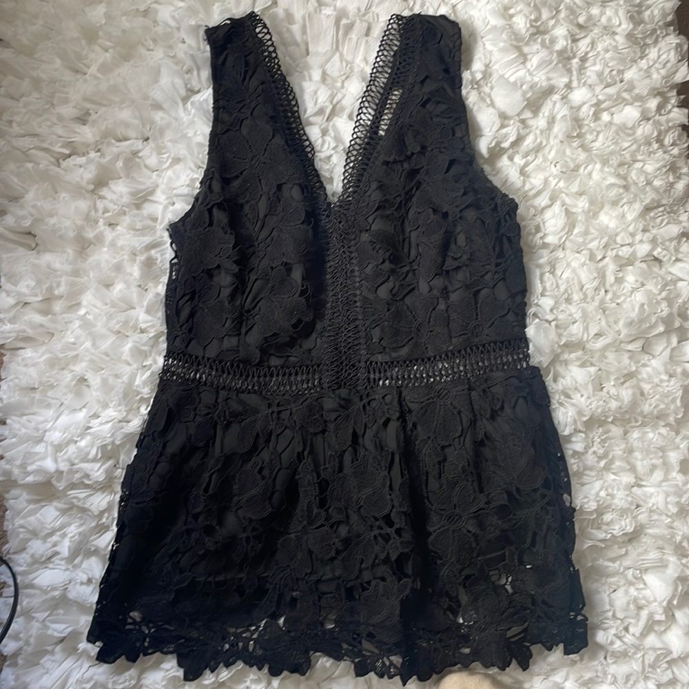 Francesca’s Black Shirt